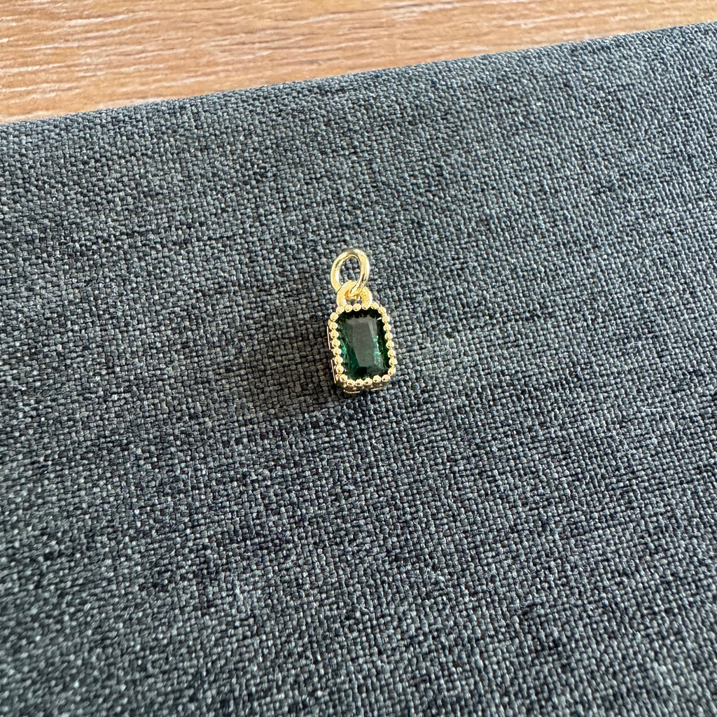 Frame Stone Charm green