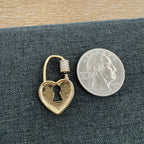 Henderson Heart Lock Charm