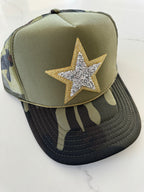 Dual Star Camo Hat