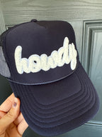 Howdy Navy Blue Hat