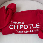 Burrito Sweatshirt Red