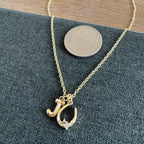 Casen Horseshoe Necklace