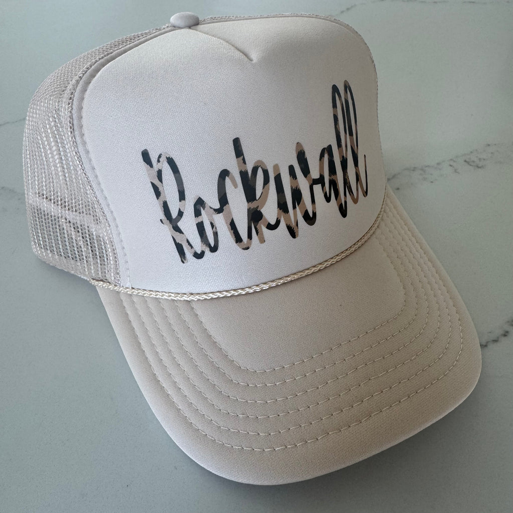 Rockwall Leopard Tan Hat