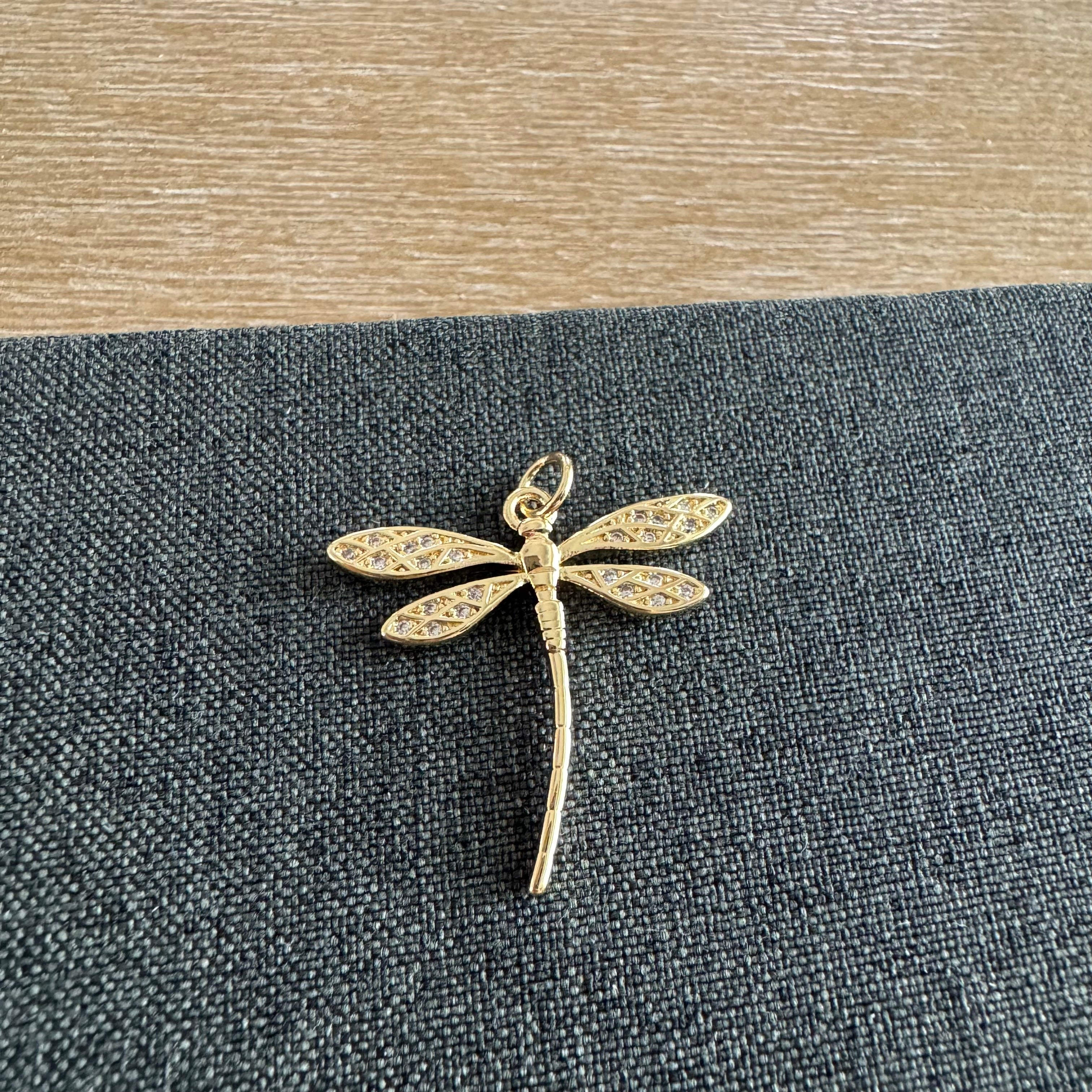 Teller Dragonfly Charm