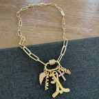 Hockey Mama Charm Necklace