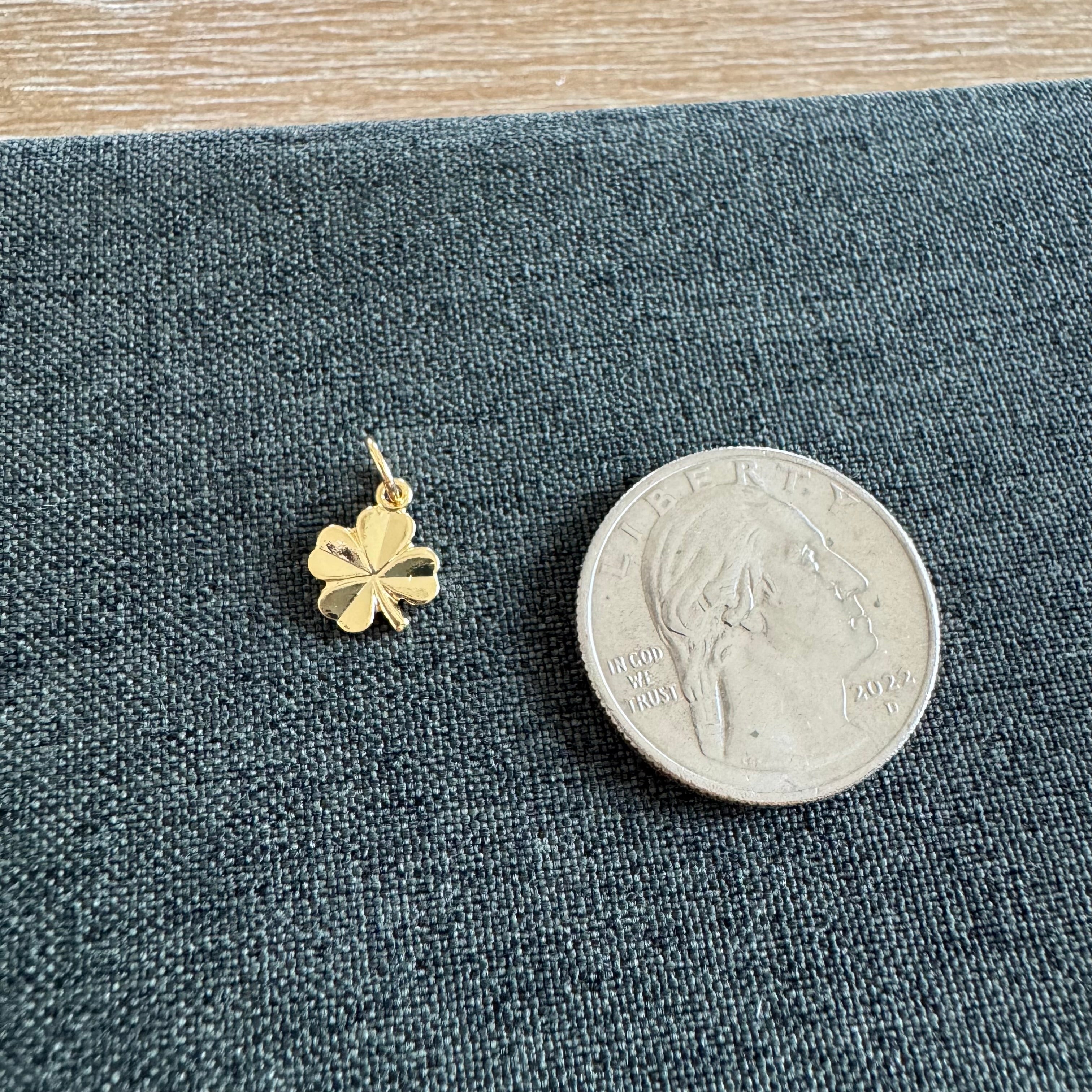 Four Leaf Clover Charm