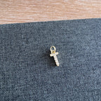 Rhinestone Letter Charm