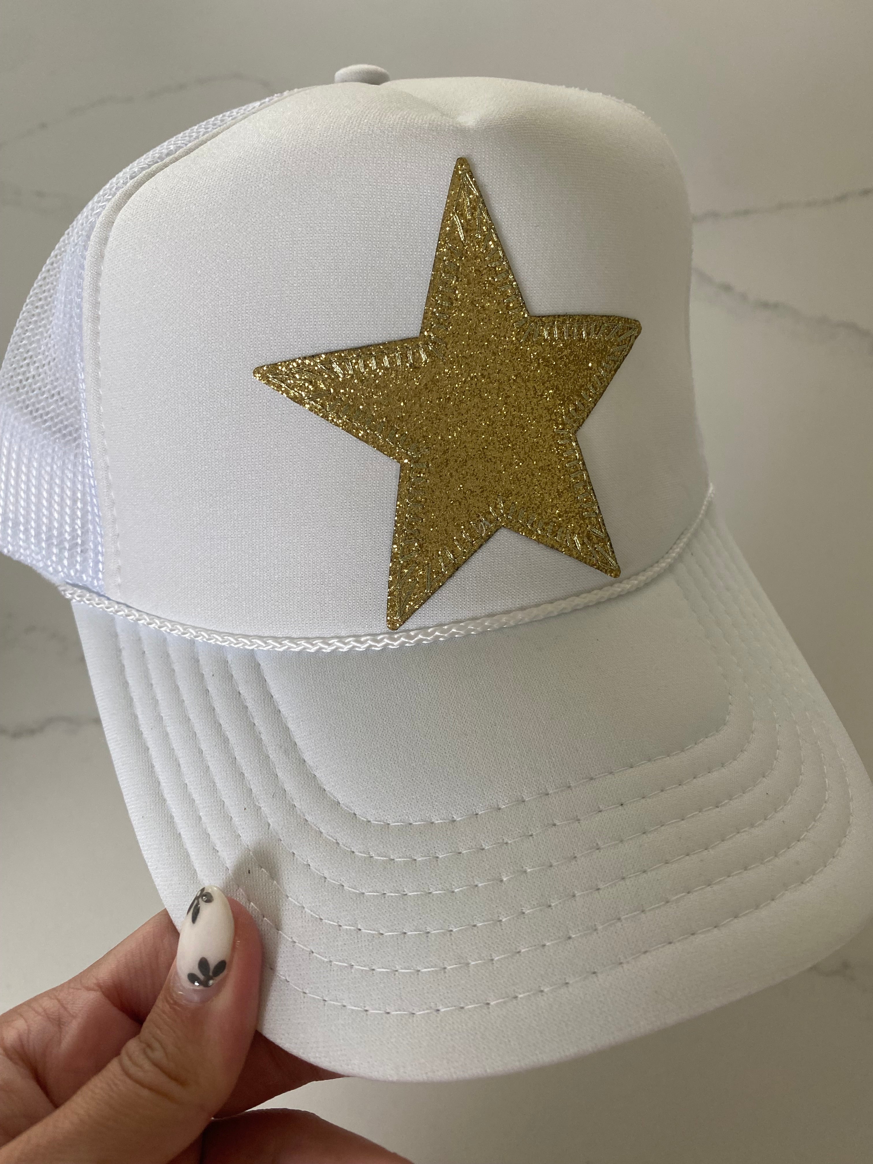 Gold Star White Hat