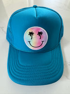 Palm Smiley Face Hat