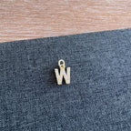 Rhinestone Letter Charm