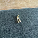 Stone Letter Charm