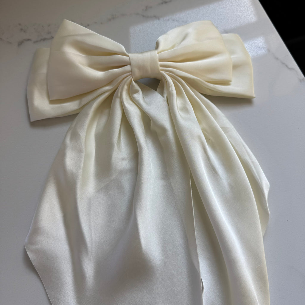 Cream Bow