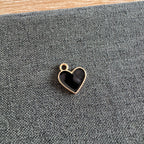 Black Heart Charm