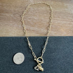 Cheerleader Megaphone Charm Necklace