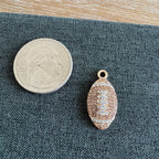 Football Stone Charm