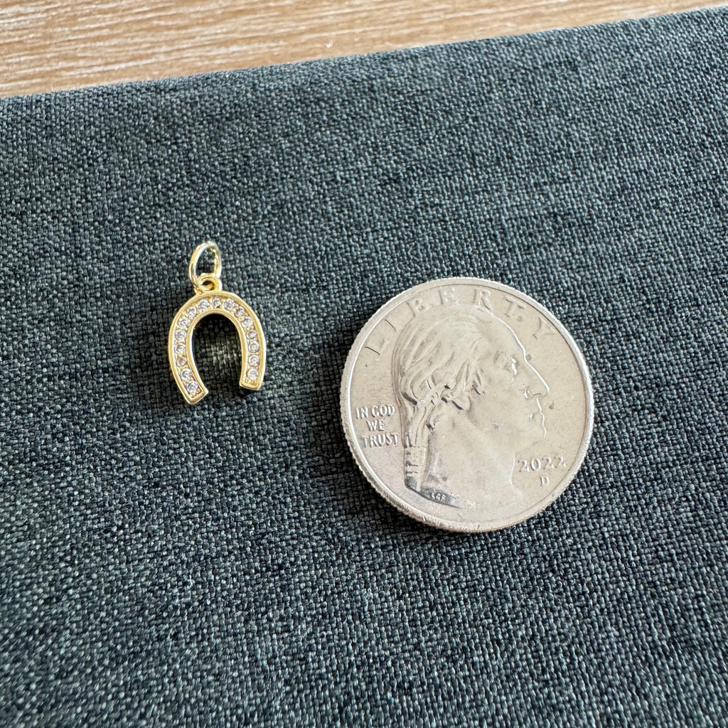 Hunter Horseshoe Charm