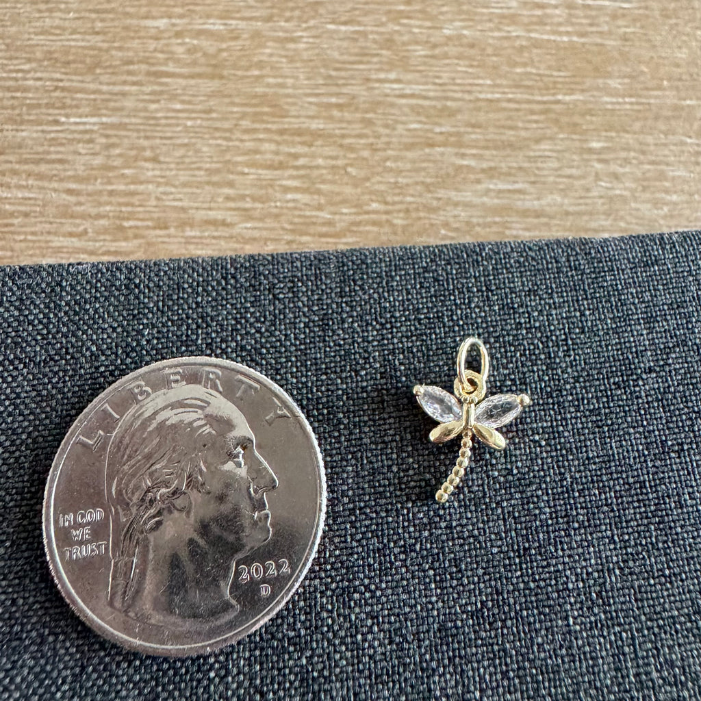 Rowan Dragonfly Charm