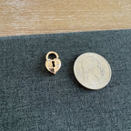 Hayes Heart Lock Charm