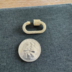 Rhinestone Carabiner