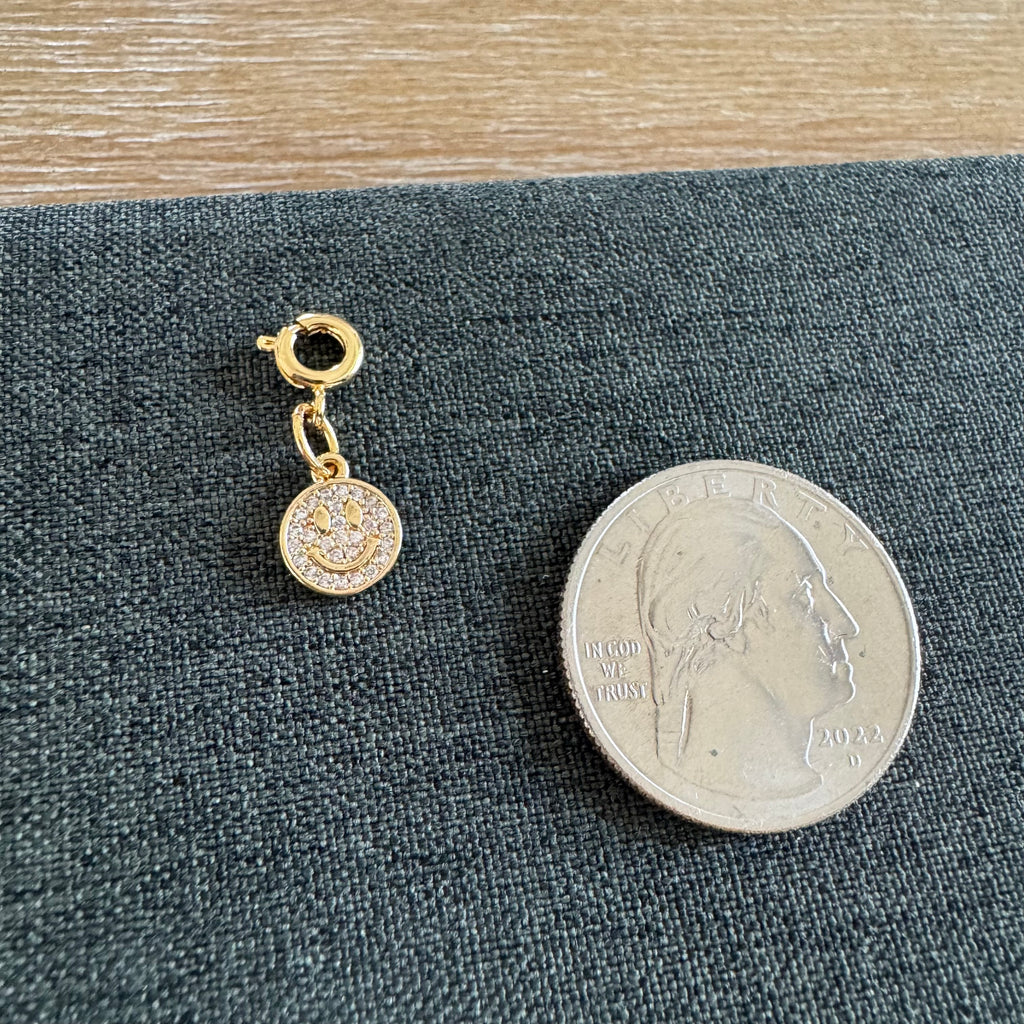 Smiley Face Charm with clasp