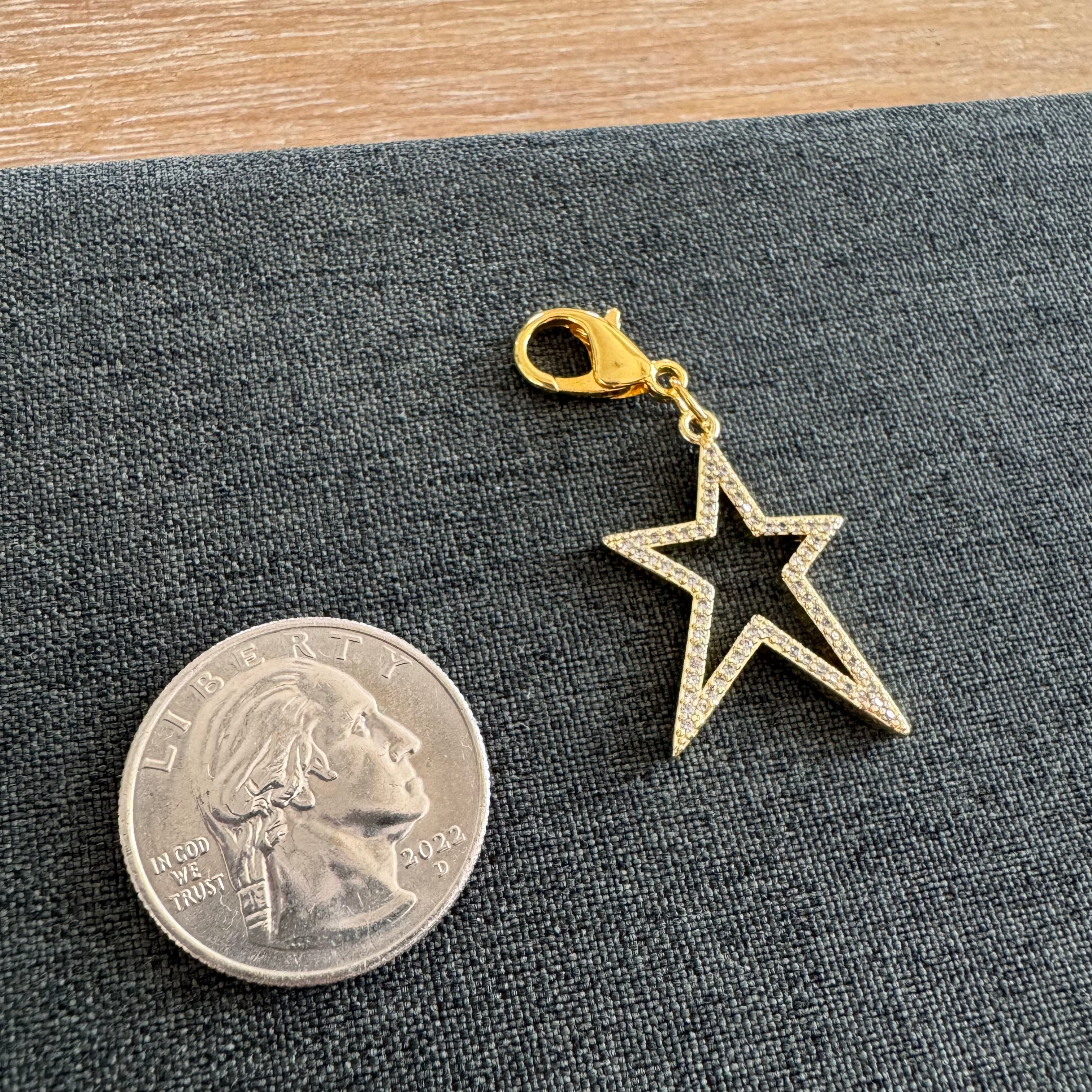 Sarah Star Shoe Charm