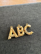 Capital Letter Charm