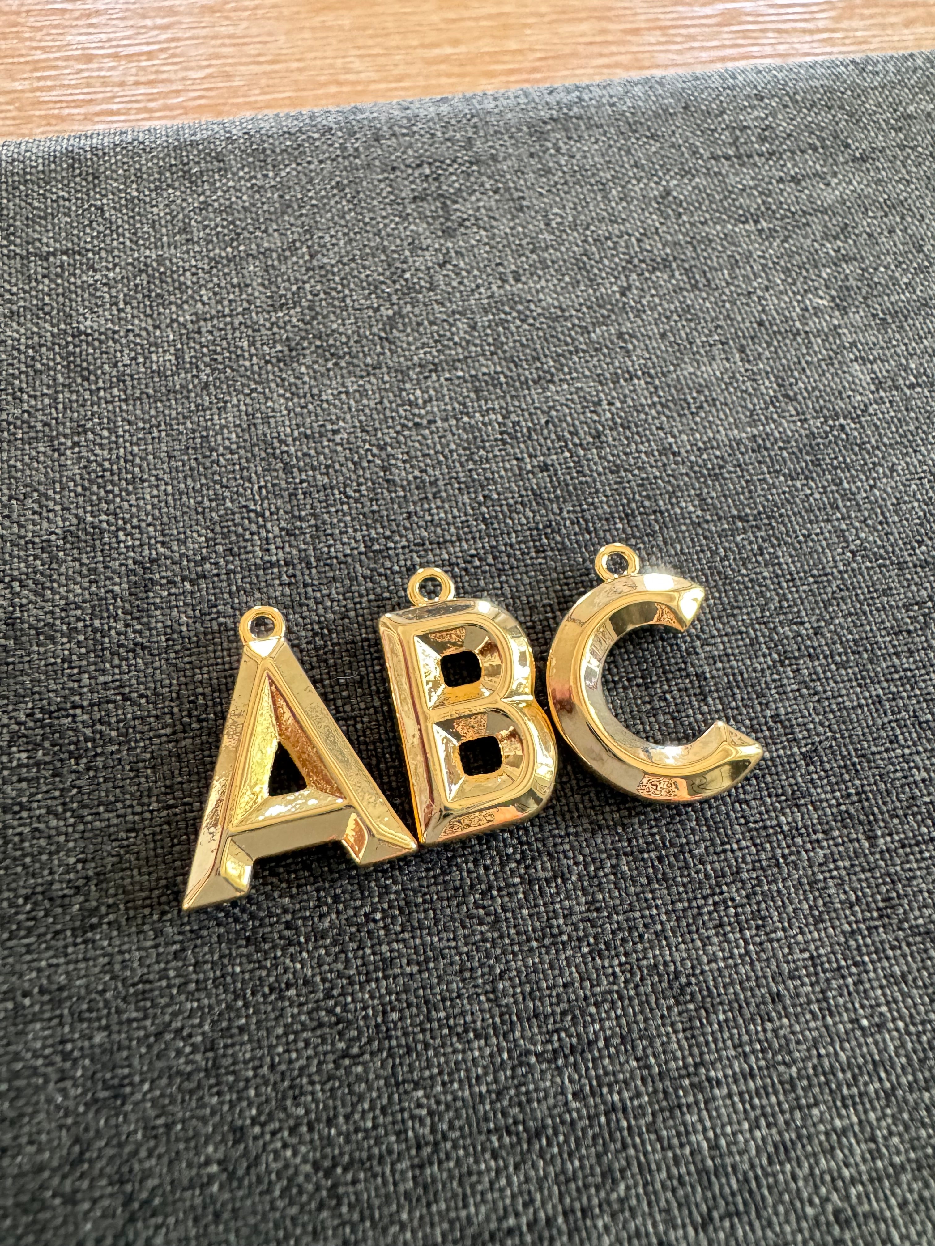 Capital Letter Charm