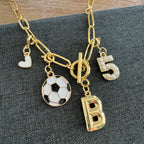 Soccer Number Necklace