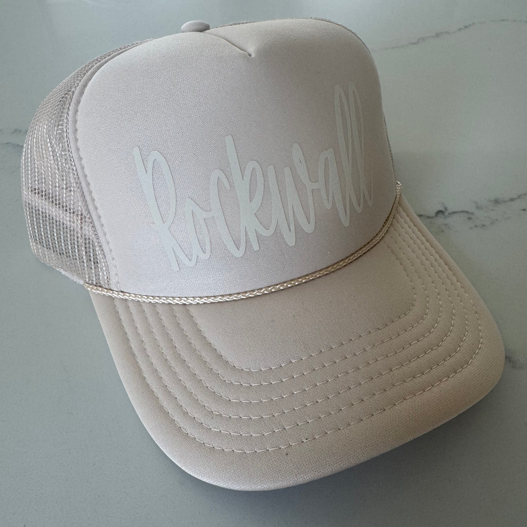 Rockwall Tonal Tan Hat