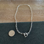 Hometown Palmer Necklace Silver