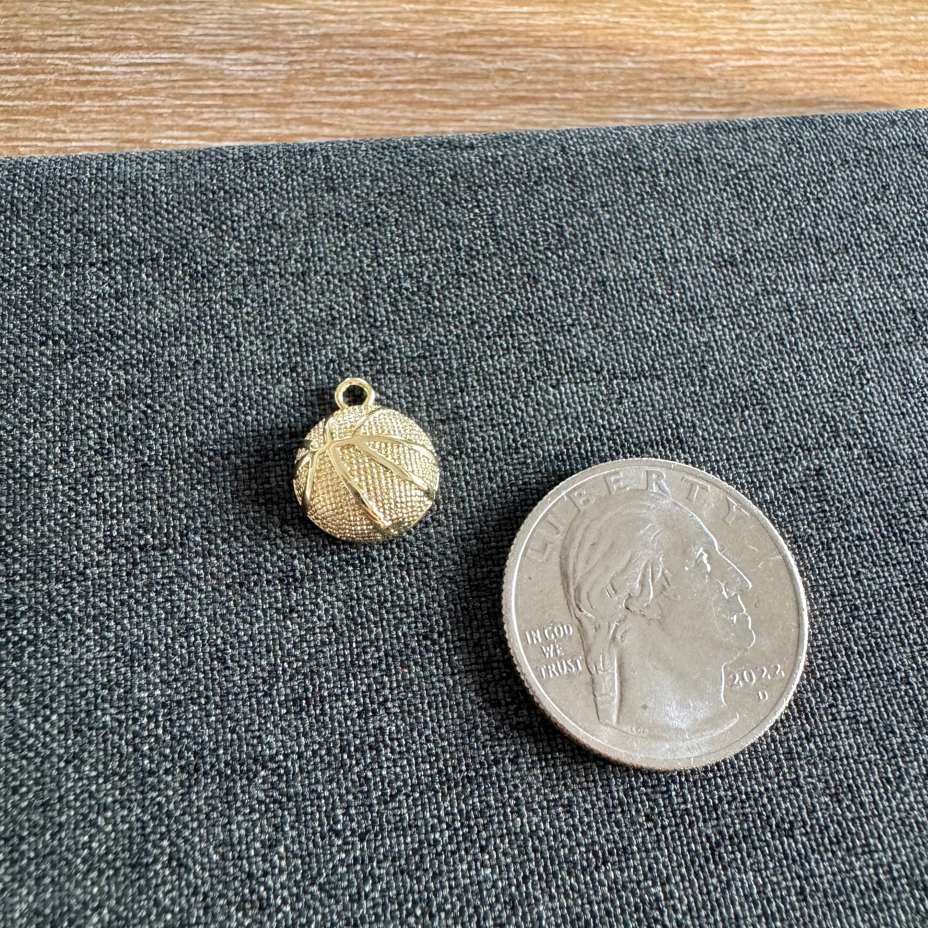 Basketball Pendant Charm