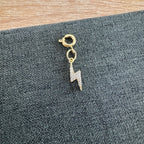 Lauren Lightning Bolt Charm with clasp