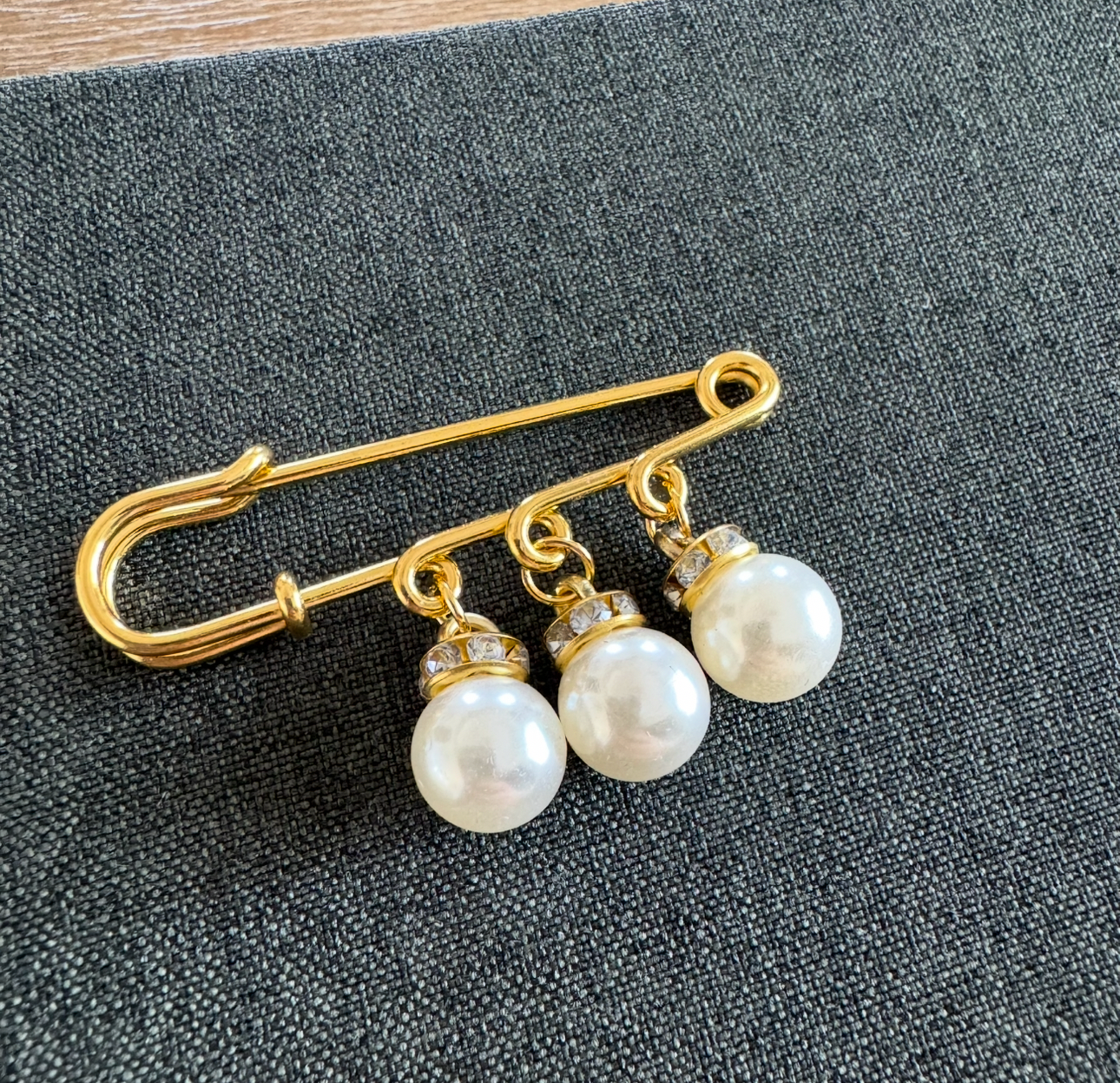 Pearl Pin Brooch