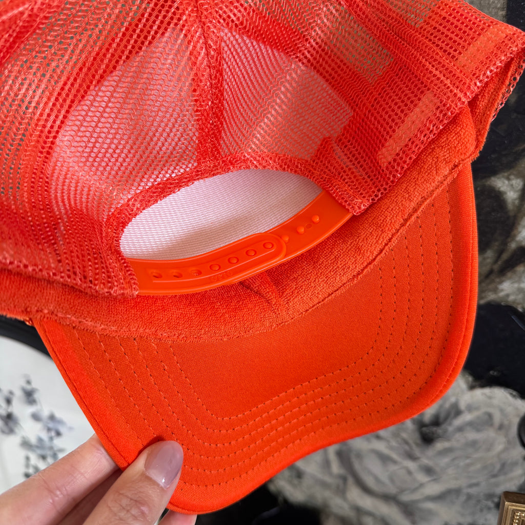 Jackets White Hat Orange