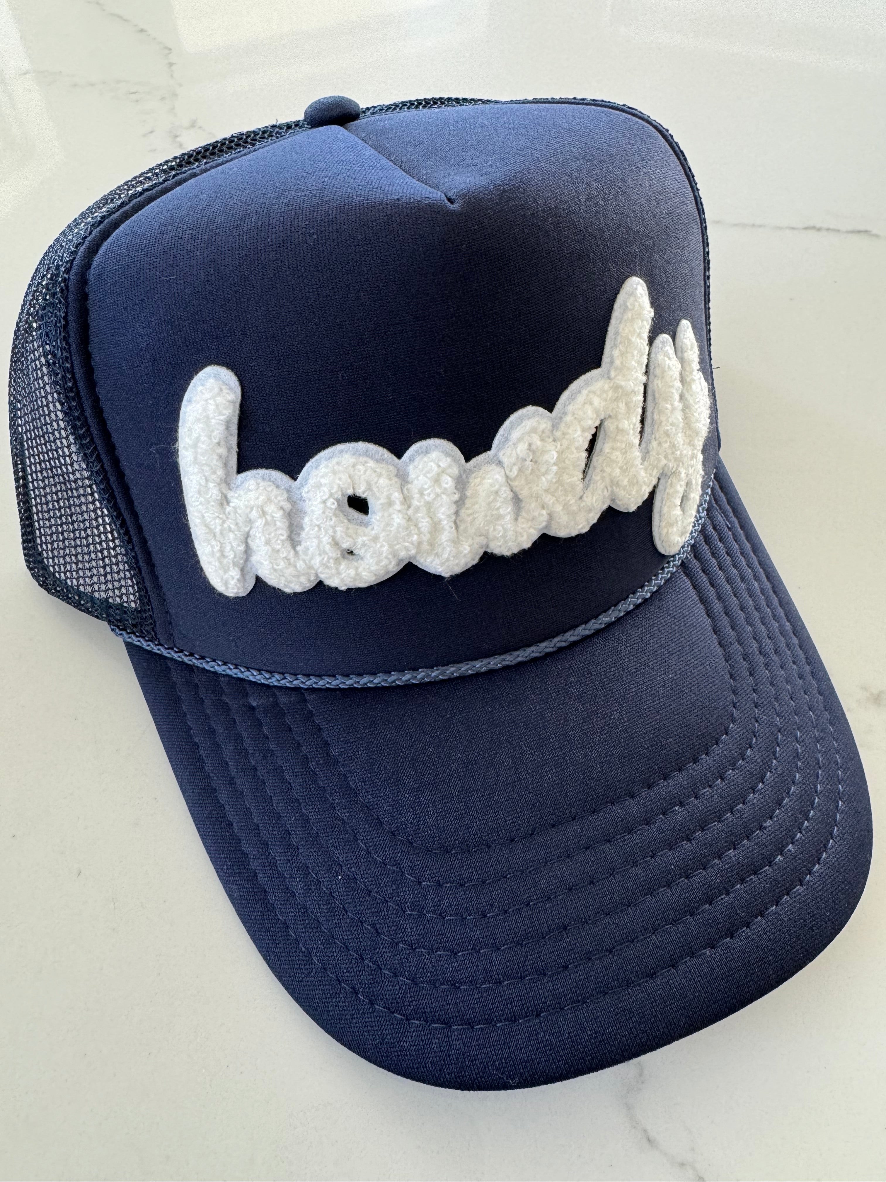 Howdy Navy Blue Hat
