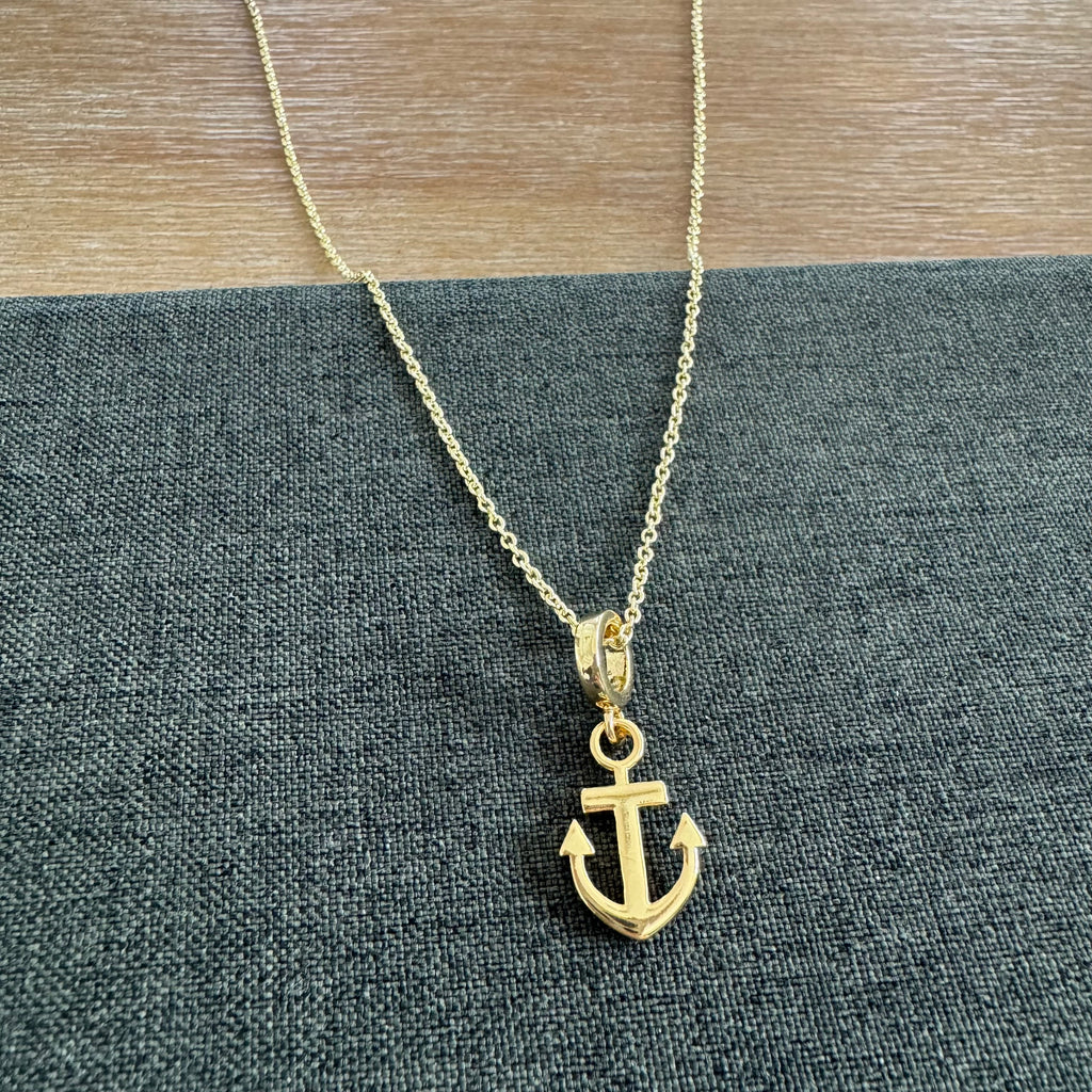 Anchor Charm Necklace