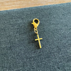 Antique Style Cross Shoe Charm