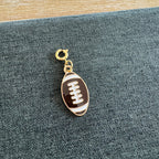 Football Charm with clasp