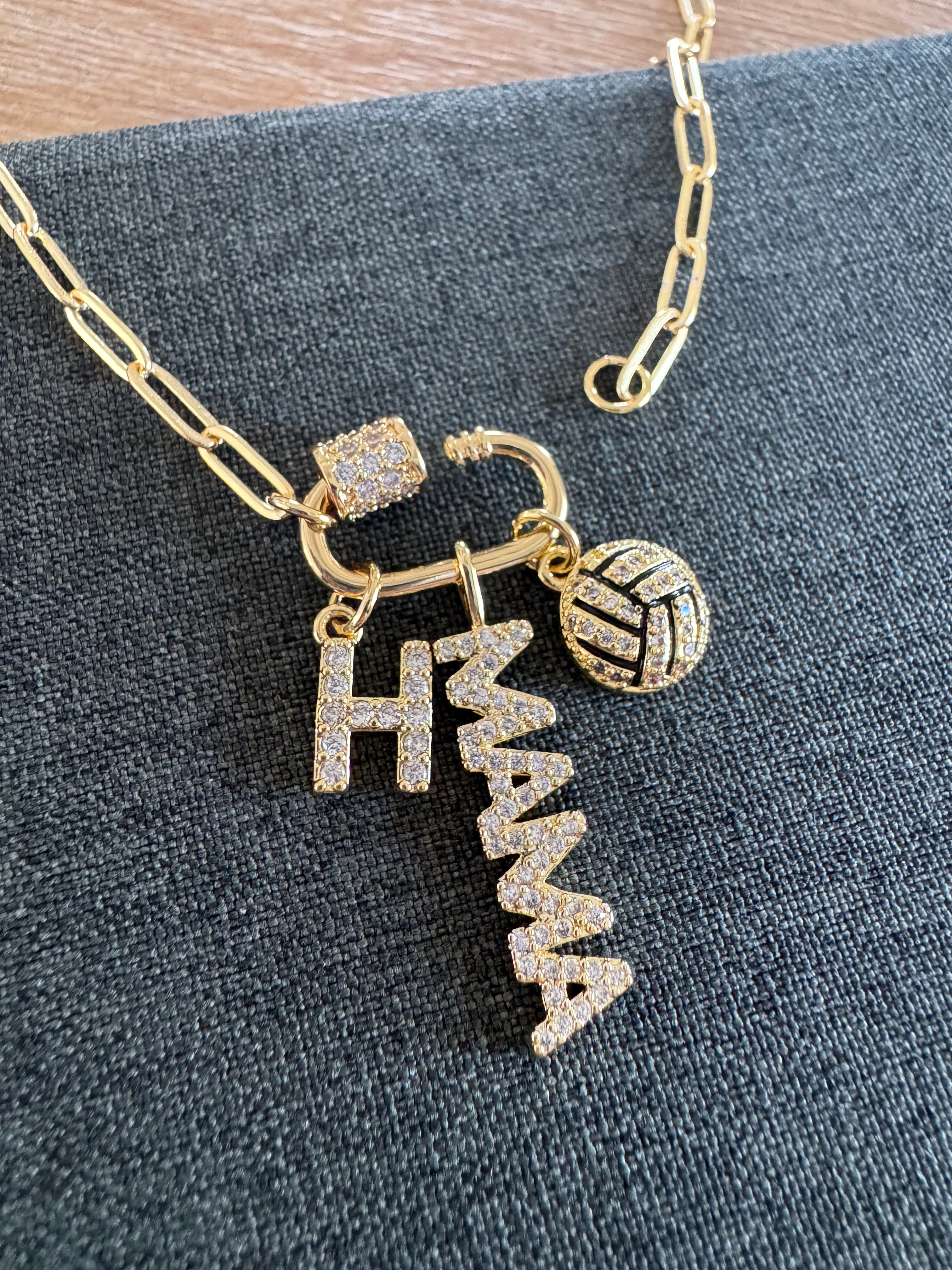 Volleyball Mama Necklace