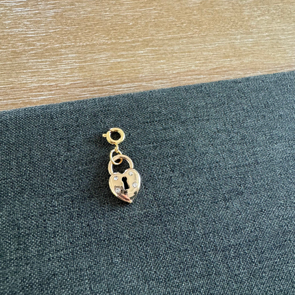 Hayes Heart Charm with clasp