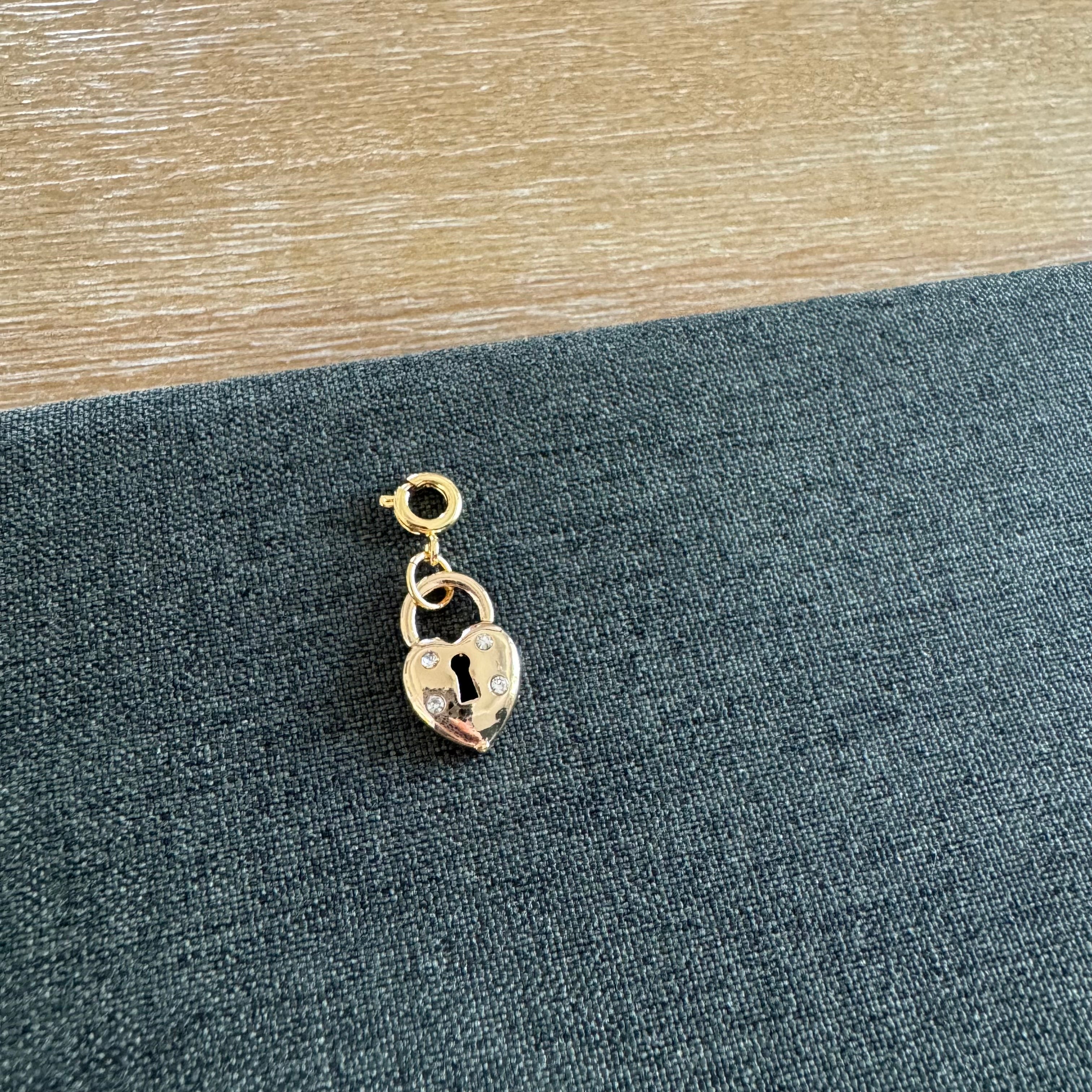 Hayes Heart Charm with clasp