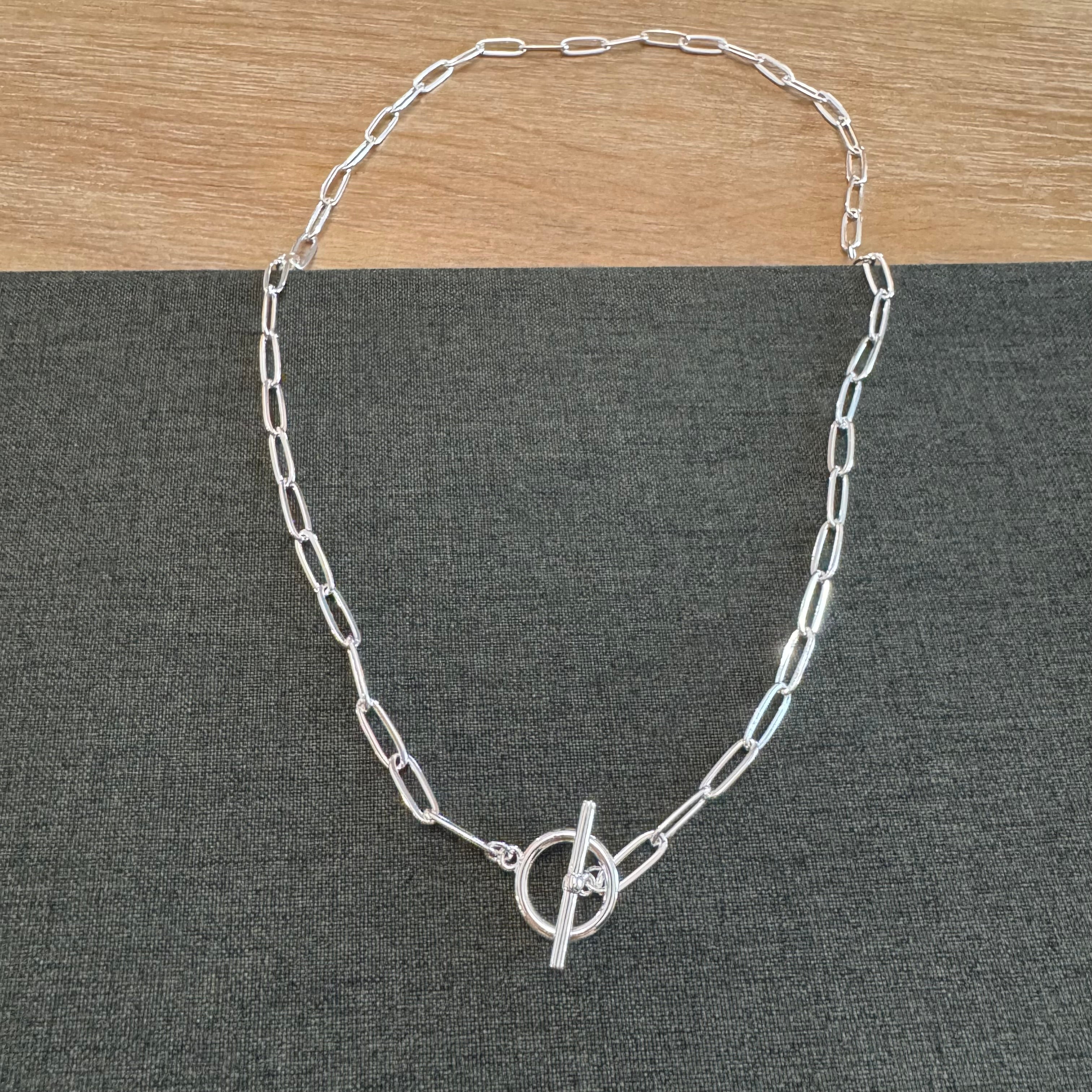 Palmer Necklace Silver