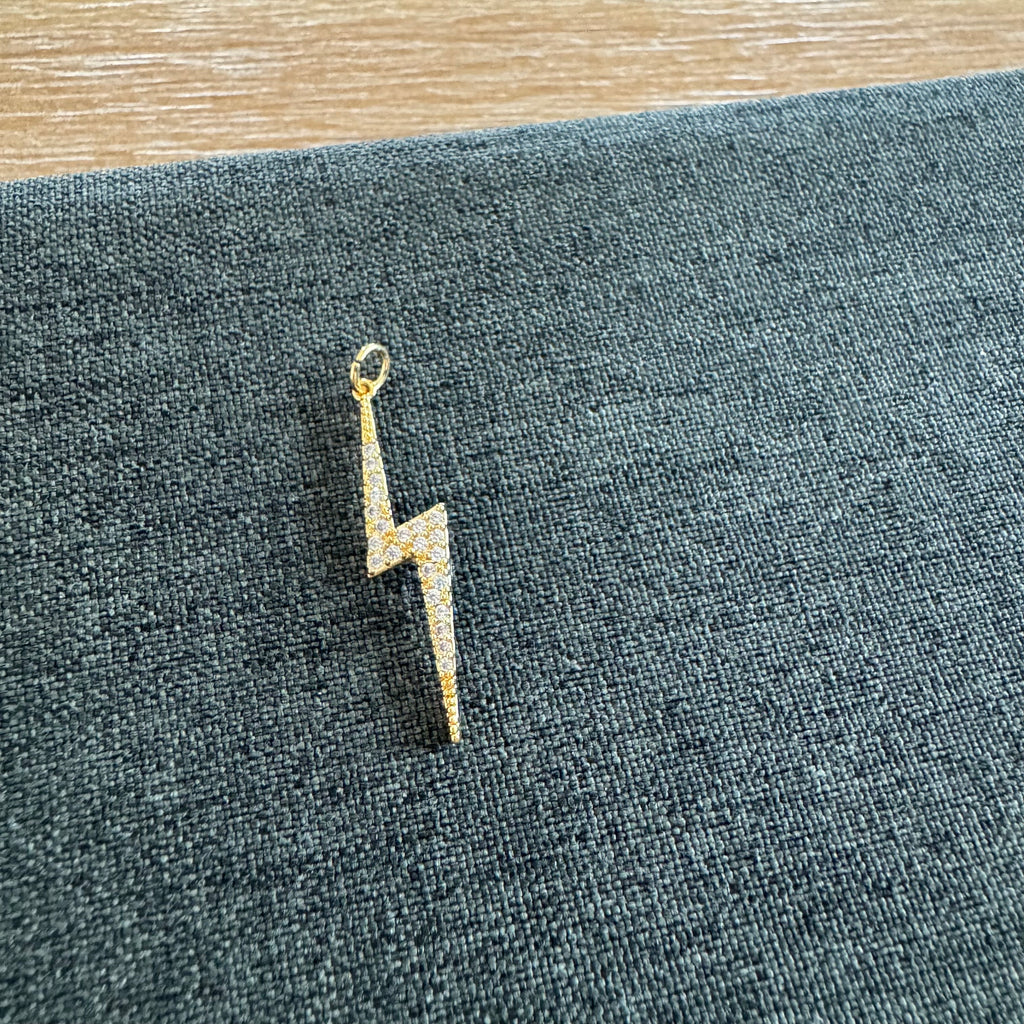 Lately Lightning Bolt Charm