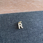 Rhinestone Letter Charm