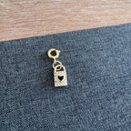 Lee Lock Heart Charm with clasp