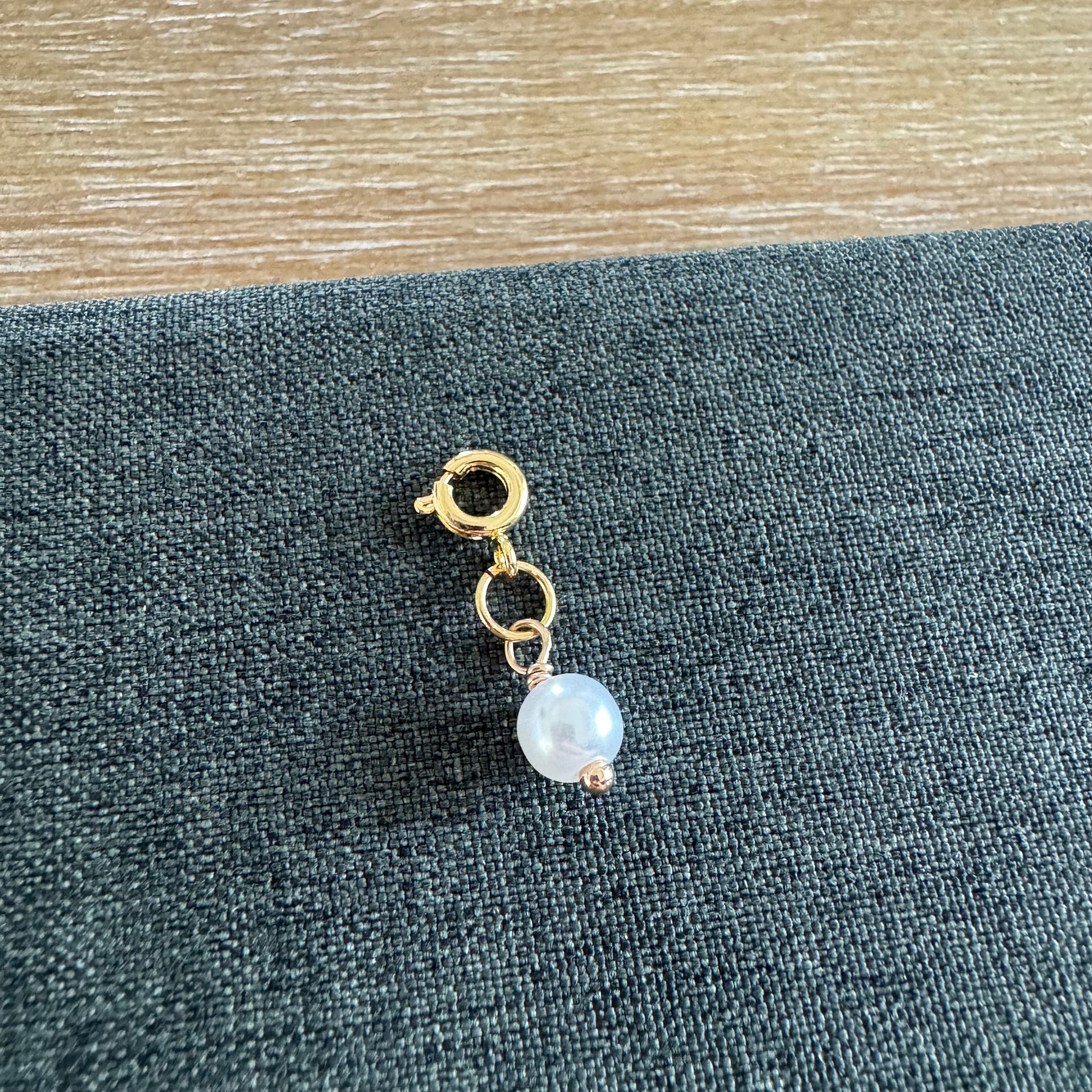 Penelope Pearl Charm with clasp