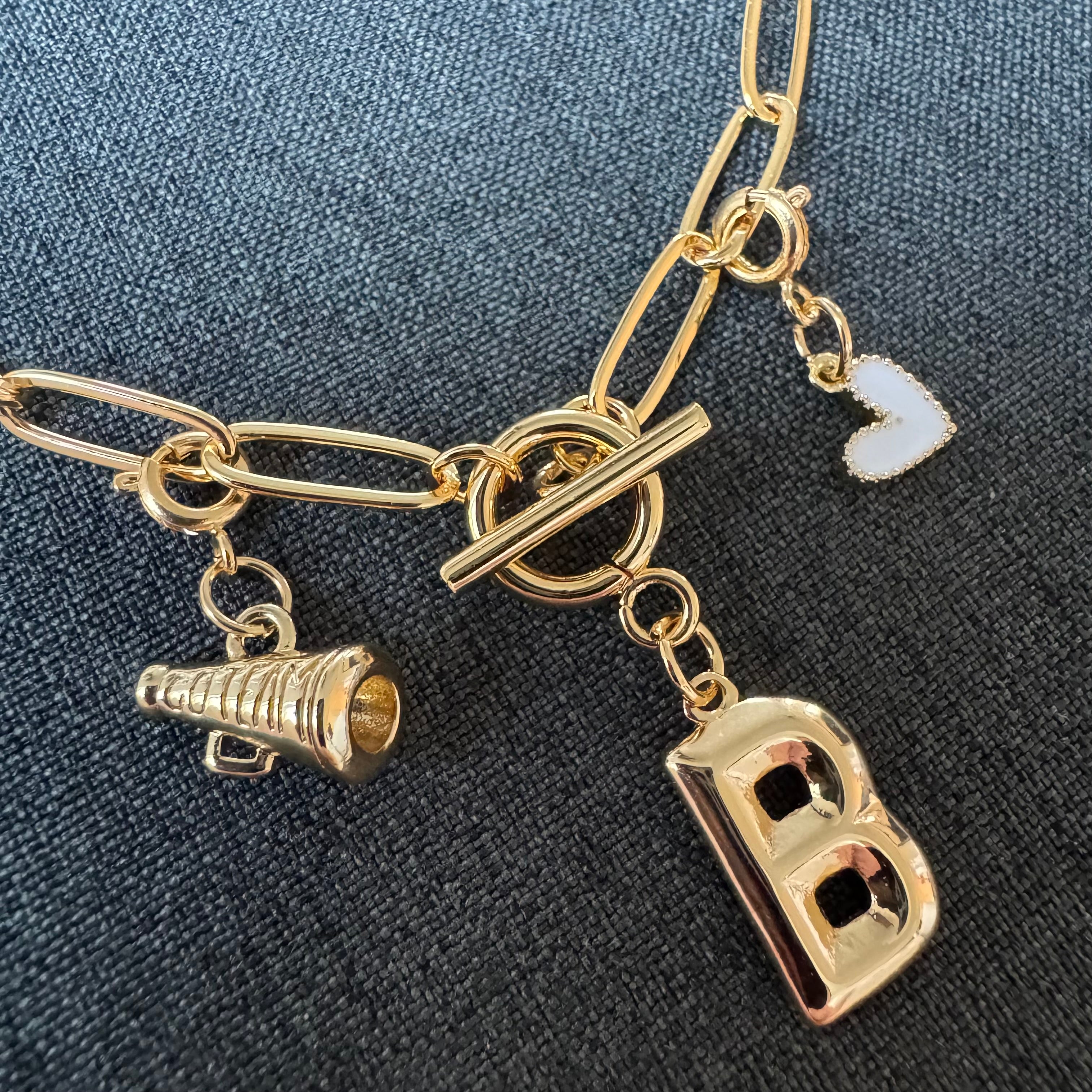 Cheer Charm Necklace