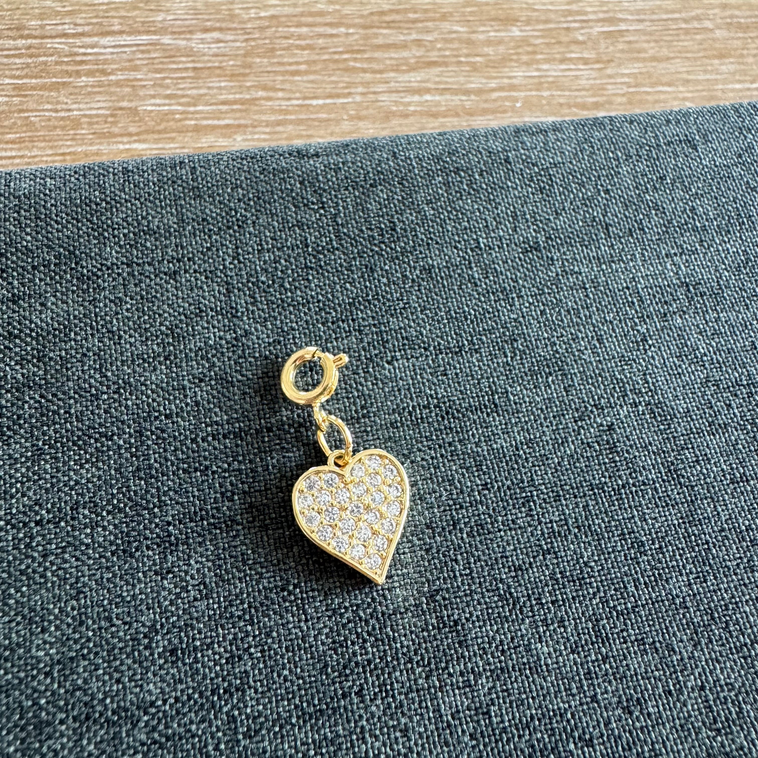 Harlow Heart Charm with clasp
