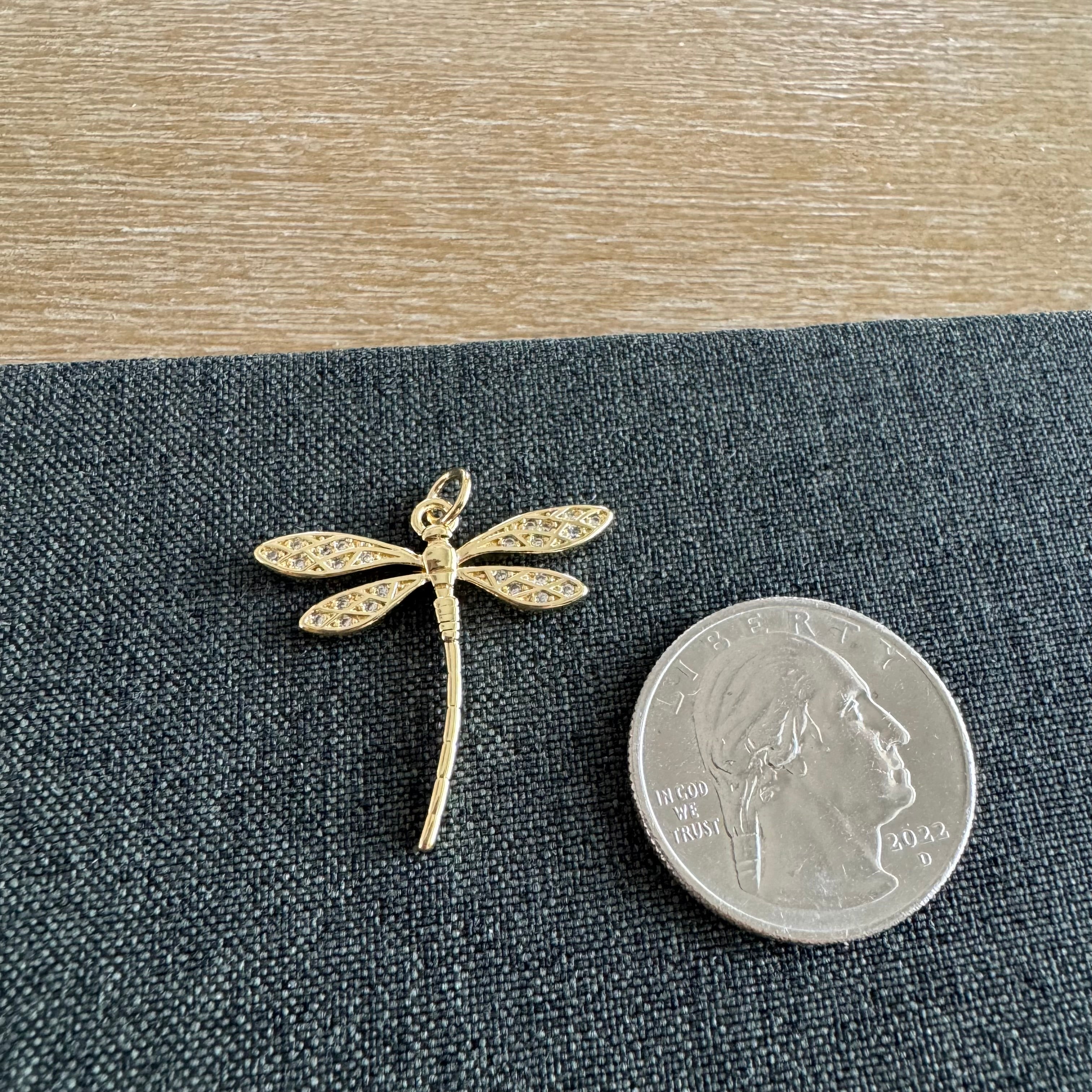 Teller Dragonfly Charm