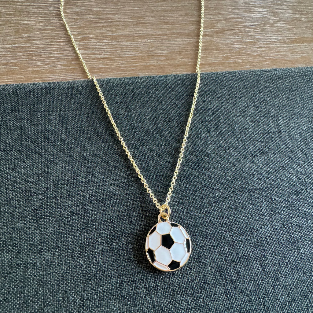 Soccer Casen Necklace